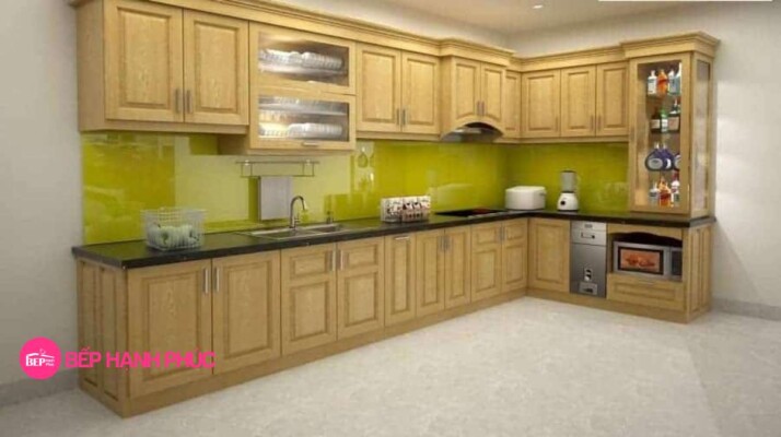 Top 5 mẫu Kệ tủ bếp gỗ sồi đẹp tốt 3 Top 5 mẫu Kệ tủ bếp gỗ sồi đẹp tốt