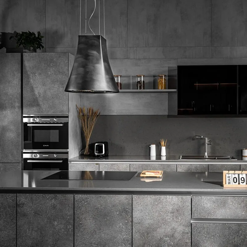 Máy Hút Mùi Đảo Decor Malloca ADEL P-3810, 50cm, Hiệu Ứng Pewter 11 Malloca ADEL P-3810 - Máy Hút Mùi Đảo 50cm