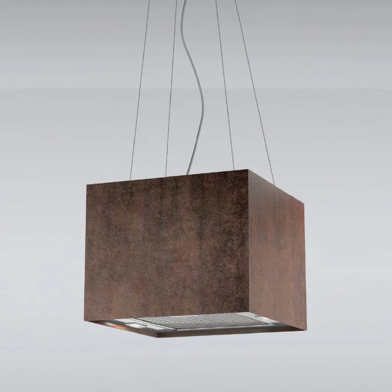 Máy Hút Mùi Đảo Decor Malloca CONCRETE K-400BR, 40cm, Ceramic Màu Sắt Rỉ 6 Malloca CONCRETE K-400BR - Máy Hút Mùi Đảo 40cm