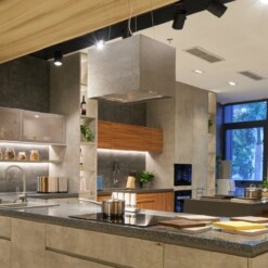 Máy Hút Mùi Đảo Decor Malloca CONCRETE K-400, 40cm, Ceramic Xi Măng Tối Giản 10 Malloca CONCRETE K-400 - Máy Hút Mùi Đảo 40cm