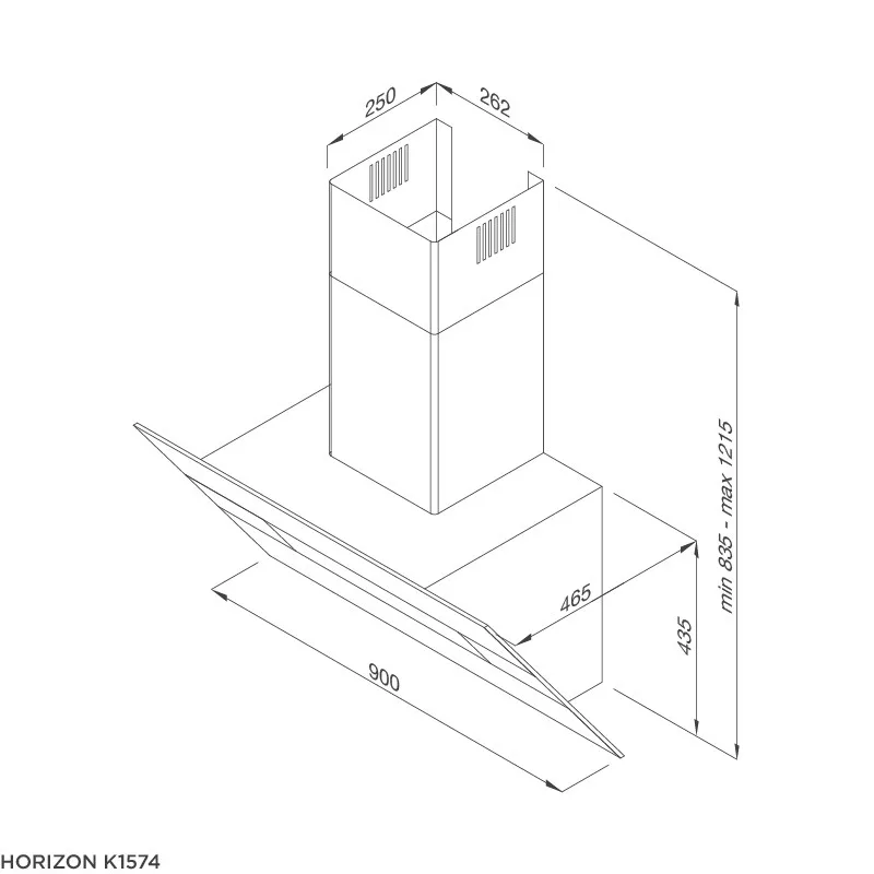 Máy Hút Mùi Áp Tường Malloca HORIZON K1574, 90cm, Inox Kính Đen, Sang Trọng 7 Malloca HORIZON K1574 - Máy Hút Mùi Áp Tường 90cm