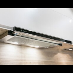 Malloca K1507 TC - Máy Hút Mùi Âm Tủ Kéo 70cm, Inox, Kính Đen 11 Malloca K1507 TC - Máy Hút Mùi Âm Tủ 60cm