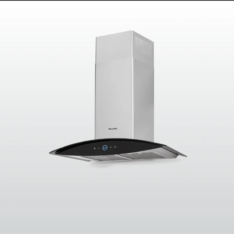Máy Hút Mùi Áp Tường Malloca MC 7018HS, 70cm, Inox Kính Đen Mạnh Mẽ 6 Máy Hút Mùi Áp Tường 70cm Malloca MC 7018HS