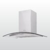 Malloca MC 750E - Máy Hút Mùi Áp Tường 75cm, Inox Kính Cong, Truyền Thống 2 Malloca MC 750E - Máy Hút Mùi Áp Tường 75cm