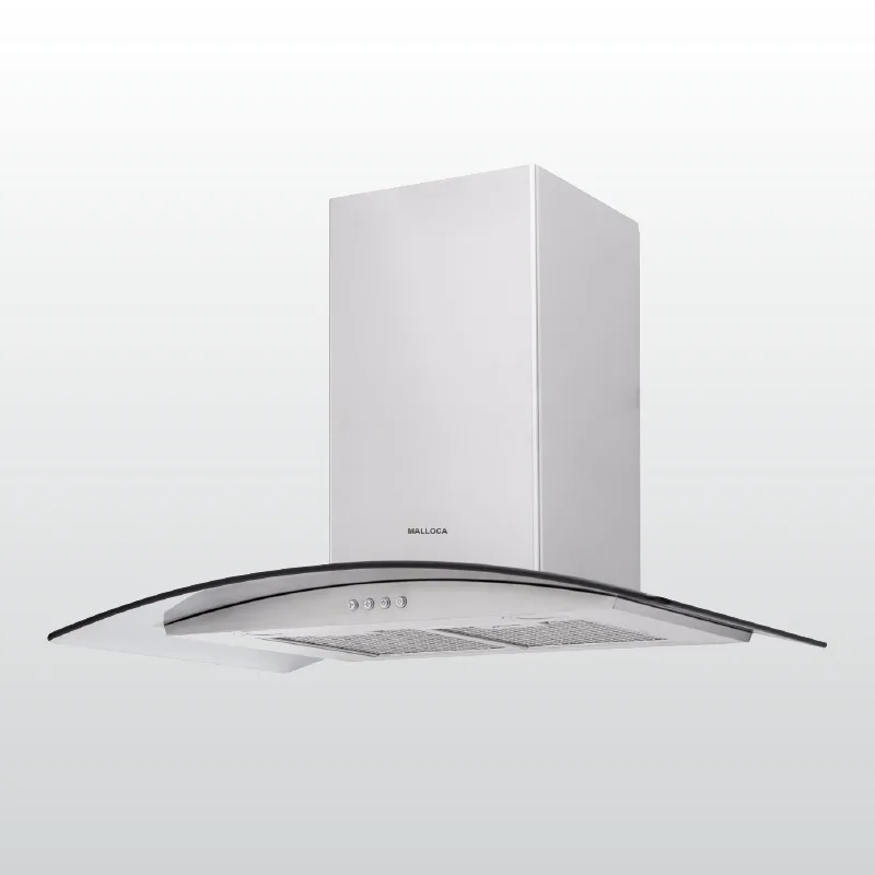 Malloca MC 750E - Máy Hút Mùi Áp Tường 75cm, Inox Kính Cong, Truyền Thống 6 Malloca MC 750E - Máy Hút Mùi Áp Tường 75cm