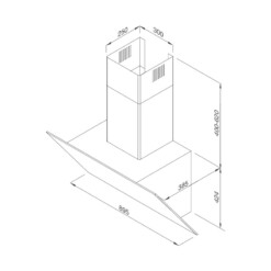 Malloca MC 9086HS - Máy Hút Mùi Áp Tường 90cm