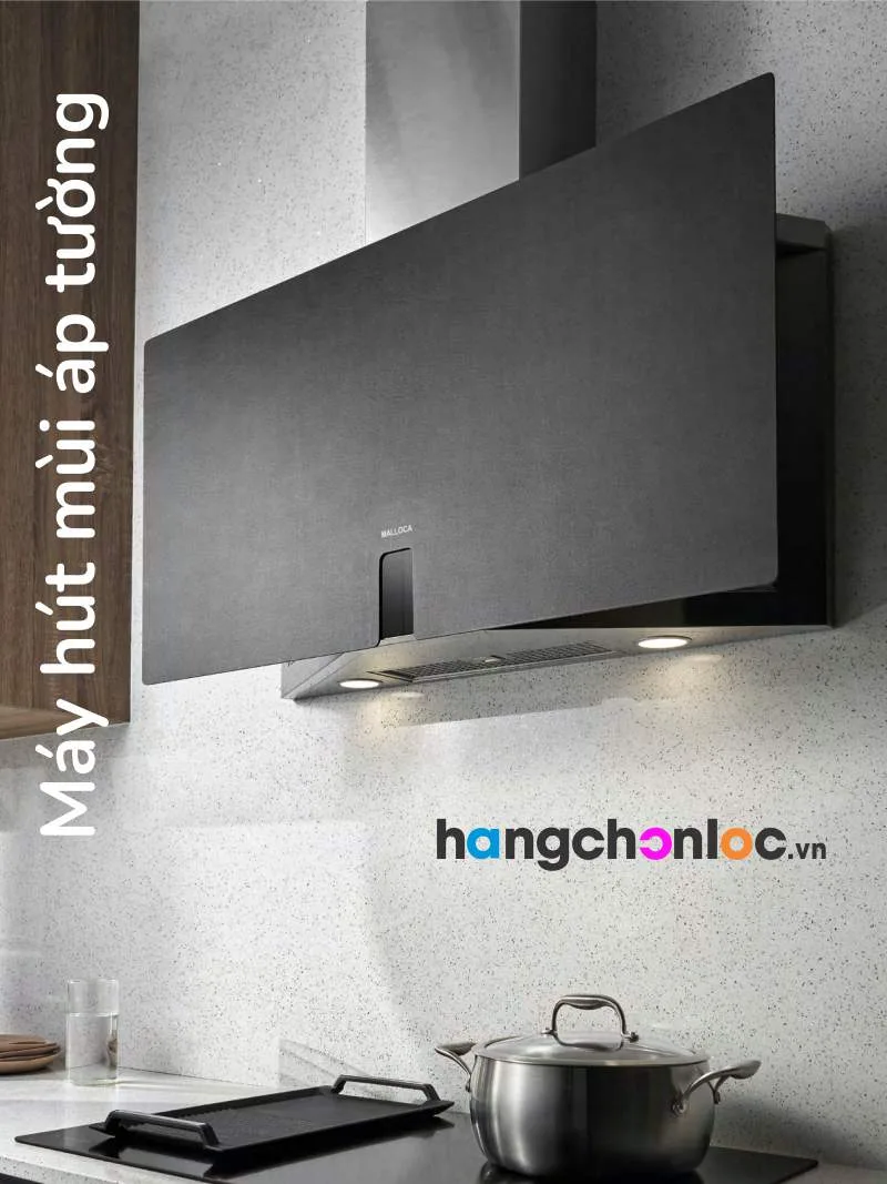 Máy Hút Mùi Áp Tường Malloca TIME K-16 BRUNO, 90cm, Ceramic Sắt Gỉ, Tối Giản 8 Malloca TIME K-15 NERO - Máy Hút Mùi Áp Tường 89cm