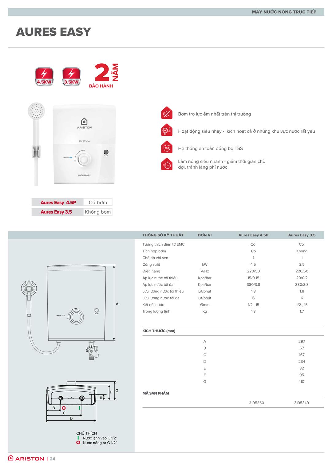 Catalogue Ariston 25 Catalogue Ariston 2024