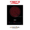 Bếp Điện Đơn Chefs EH-IH22A 31CM 1 Điện Kính Ceramic 1 Bếp Điện Đơn Chefs EH-IH22A 31CM 1 Điện Kính Ceramic