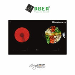 Alternative view of Bếp Điện từ Arber AB3992 72CM 1 Điện 1 Từ Mặt Kính Kanger
