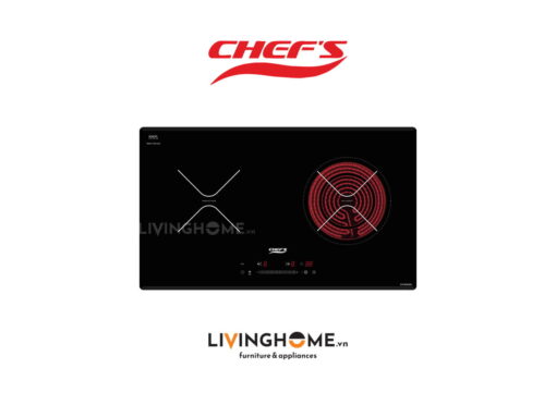 Bếp Điện Từ Chefs EH-MIX366 73CM 1 Điện 1 Từ Kính Schott Ceran