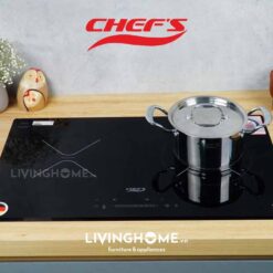 Bếp Điện Từ Chefs EH-MIX366 73CM 1 Điện 1 Từ Kính Schott Ceran 15 Bếp Điện Từ Chefs EH-MIX366 73CM 1 Điện 1 Từ Kính Schott Ceran