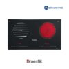 Bếp điện từ Dmestik ML 277 DKT - 1 điện 1 từ 73cm cảm ứng trượt 1 Bếp điện từ Dmestik ML 277 DKT - 1 điện 1 từ 73cm cảm ứng trượt