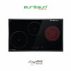 Bếp điện từ Eurosun EU-TE882G 76CM 2 Từ 1 Điện Kính Schott Ceran 1 Bếp điện từ Eurosun EU-TE882G 76CM 2 Từ 1 Điện Kính Schott Ceran
