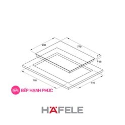 Alternative view of Bếp điện từ Hafele HC-M772D