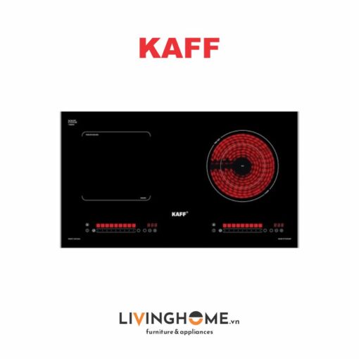 Bếp Điện Từ Kaff KF-EG902IH 70CM 1 Điện 1 Từ Mặt Kính Schott Ceran