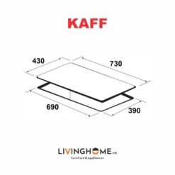 Bếp Điện Từ Kaff KF-FL101IC 73CM 1 Điện 1 Từ 19 Bếp Điện Từ Kaff KF-FL101IC 73CM 1 Điện 1 Từ