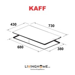 Bếp Điện Từ Kaff KF-FL108 73CM 1 Từ 1 Điện Mặt Kính Schott Ceran 13 Bếp Điện Từ Kaff KF-FL108 73CM 1 Từ 1 Điện Mặt Kính Schott Ceran