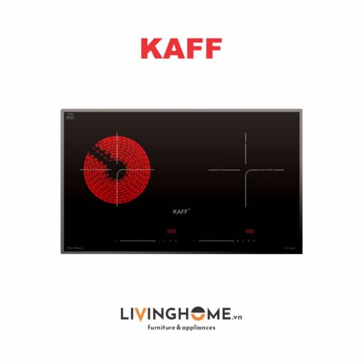 Bếp Điện Từ Kaff KF-FL68IC 73CM 1 Điện 1 Từ Mặt Kính Schott Ceran