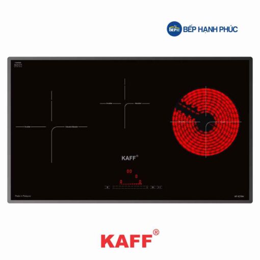 Bếp điện từ Kaff KF-IC79H - 2 từ 1 điện 75cm cảm ứng chạm gộp