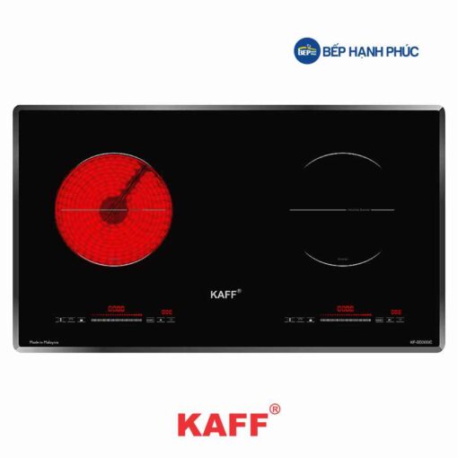 Bếp điện từ Kaff KF-SD300IC - 1 điện 1 từ 73cm cảm ứng trượt riêng biệt