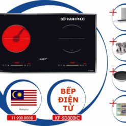Bếp điện từ Kaff KF-SD300IC - 1 điện 1 từ 73cm cảm ứng trượt riêng biệt 5 Bếp điện từ Kaff KF-SD300IC - 1 điện 1 từ 73cm cảm ứng trượt riêng biệt