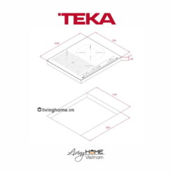 Bếp từ Teka ITF 65320 BK MSP âm 3 vùng nấu điều khiển cảm ứng trượt đa điểm 13 Bếp từ Teka ITF 65320 BK MSP âm 3 vùng nấu điều khiển cảm ứng trượt đa điểm