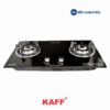 Bếp gas âm Kaff KF-228 - 2 vùng nấu 75cm kính đen 2 Bếp gas âm Kaff KF-228 - 2 vùng nấu 75cm kính đen