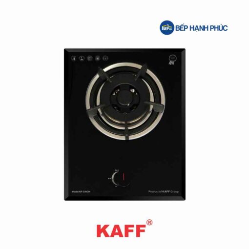 Bếp gas âm Kaff KF-330GB - 1 vùng nấu 43cm kính đen