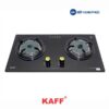 Bếp gas âm Kaff KF-608I - 2 vùng nấu 75cm kính đen 2 Bếp gas âm Kaff KF-608I - 2 vùng nấu 75cm kính đen