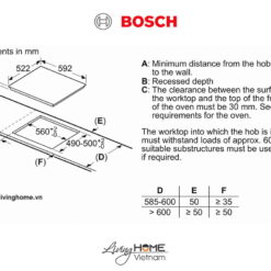 Bếp từ Bosch PVJ631FB1E