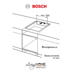Bếp từ Bosch PXE675DC1E - Kết hợp 4 vùng nấu 60cm 17 Bếp từ Bosch PXE675DC1E - Kết hợp 4 vùng nấu 60cm