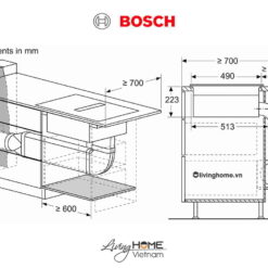 Bếp từ Bosch PXX875D67E 19 Bếp từ Bosch PXX875D67E