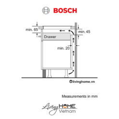Bếp từ Bosch PXY601JW1E - 4 vùng nấu 60cm kết nối Home Connect 17 Bếp từ Bosch PXY601JW1E - 4 vùng nấu 60cm kết nối Home Connect