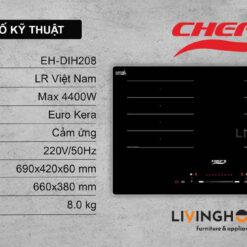 Bếp từ Chefs EH-DIH208 khác biệt độc đáo