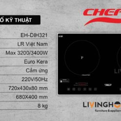 Bếp từ Chefs EH-DIH321 tiện lợi linh hoạt