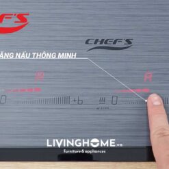 Bếp từ Chefs EH-DIH888E thiết kế xám tinh tế hiện đại 15 Bếp từ Chefs EH-DIH888E thiết kế xám tinh tế hiện đại