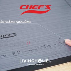 Bếp từ Chefs EH-DIH888E thiết kế xám tinh tế hiện đại 13 Bếp từ Chefs EH-DIH888E thiết kế xám tinh tế hiện đại