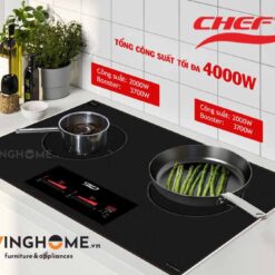Alternative view of Bếp từ Chefs EH-DIH888P cao cấp nhập khẩu Đức