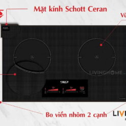 Bếp từ Chefs EH-DIH888P cao cấp nhập khẩu Đức 14 Bếp từ Chefs EH-DIH888P cao cấp nhập khẩu Đức