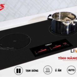 Bếp từ Chefs EH-DIH888P cao cấp nhập khẩu Đức 13 Bếp từ Chefs EH-DIH888P cao cấp nhập khẩu Đức