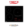 Bếp từ Chefs EH-IH555 3 vùng nấu thông minh tiết kiệm 2 Bếp từ Chefs EH-IH555 3 vùng nấu thông minh tiết kiệm