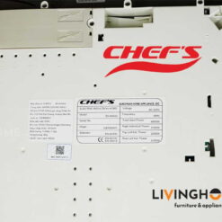 Bếp từ Chefs EH-IH555 3 vùng nấu thông minh tiết kiệm 12 Bếp từ Chefs EH-IH555 3 vùng nấu thông minh tiết kiệm