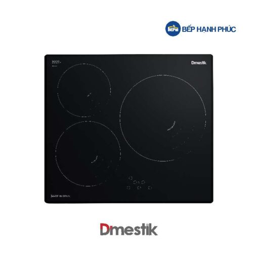 Bếp từ Dmestik ES 603 DKI - 3 vùng nấu từ 52cm mặt kính Schott