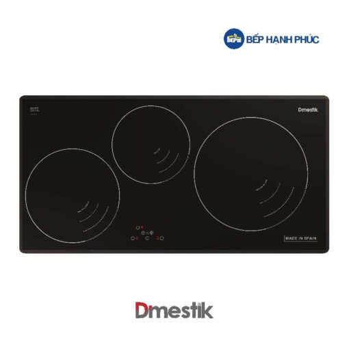 Bếp từ Dmestik ES 753 DKI - 3 vùng nấu từ 77cm mặt kính Schott