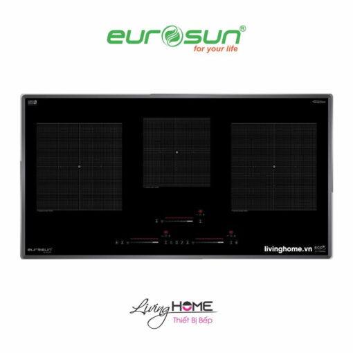 Bếp từ 3 vùng nấu Eurosun EU-T386Max sang trọng hiện đại