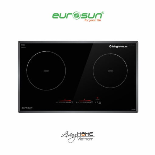 Bếp từ Eurosun EU-T898G 2 vùng nấu sang trọng cực đẹp