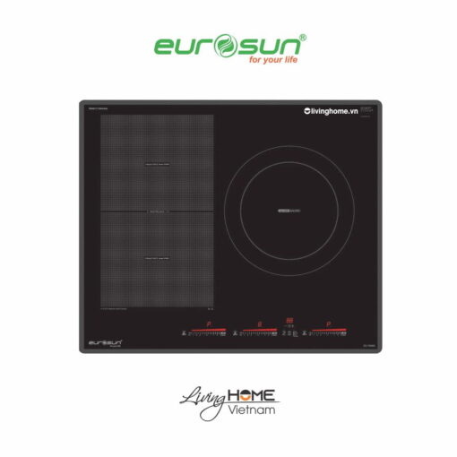 Bếp từ Eurosun EU-T906G 3 vùng nấu nhỏ gọn đa dụng