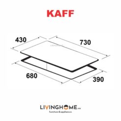 Bếp Từ Kaff KF-FL99II 73CM 2 Từ Mặt Kính Euro Platinum 11 Bếp Từ Kaff KF-FL99II 73CM 2 Từ Mặt Kính Euro Platinum