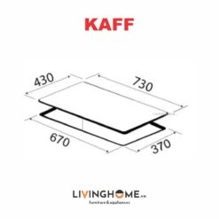 Bếp Từ Kaff KF-IH2002LEBAR 73CM 2 Vùng Nấu Mặt Kính Shott Ceran 11 Bếp Từ Kaff KF-IH2002LEBAR 73CM 2 Vùng Nấu Mặt Kính Shott Ceran
